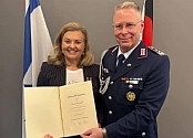 אל״ם (מיל') אולגה פוליאקוב קיבלה עיטור בוד מצבא גרמניה